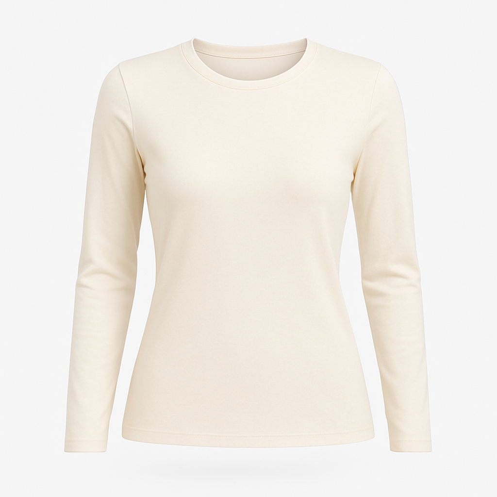 بدي نسائي - قبة مدورة - كم طويل